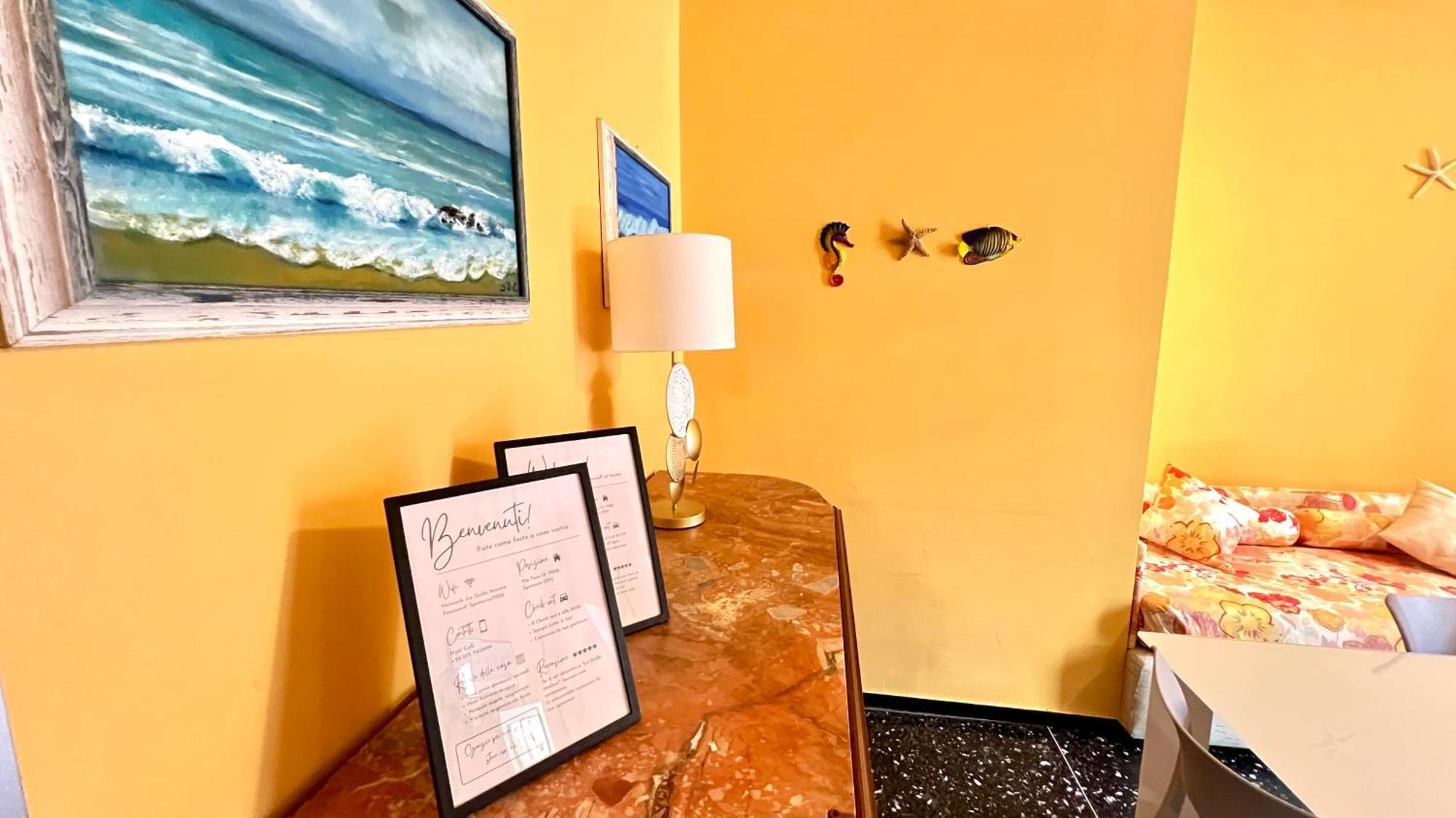 Appartement La Stella Marina - 150 Metri Dal Mare Con Box Auto à Spotorno Extérieur photo